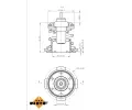 NRF Termostat chladiva NRF 725225, 725225