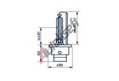 NARVA rovka dlkovho svtlometu Xenon NA 84002, NRV 84002