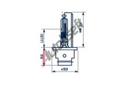 NARVA rovka dlkovho svtlometu Xenon NA 84006, NRV 84006
