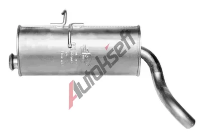 NOVAK Zadní tlumič výfuku NVK 04.742, 04.742 NOVAK Zadní tlumič výfuku NVK 04.742, 04.742