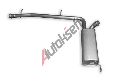 NOVAK Zadní tlumič výfuku NVK 04.791, 04.791 NOVAK Zadní tlumič výfuku NVK 04.791, 04.791