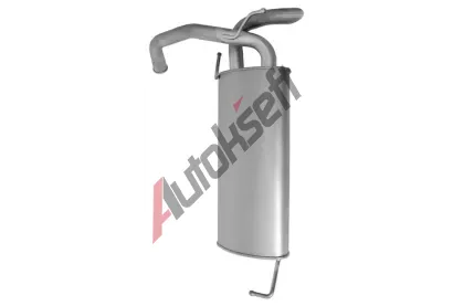 NOVAK Zadní tlumič výfuku NVK 06.743, 06.743 NOVAK Zadní tlumič výfuku NVK 06.743, 06.743