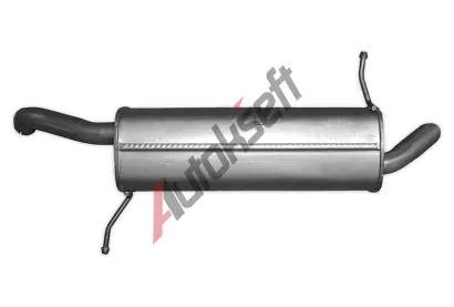 NOVAK Zadní tlumič výfuku NVK 07.856, 07.856 NOVAK Zadní tlumič výfuku NVK 07.856, 07.856