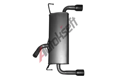 NOVAK Zadní tlumič výfuku NVK 07.873, 07.873 NOVAK Zadní tlumič výfuku NVK 07.873, 07.873