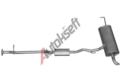 NOVAK Zadní tlumič výfuku NVK 16.407, 16.407 NOVAK Zadní tlumič výfuku NVK 16.407, 16.407