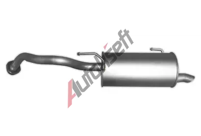 NOVAK Zadní tlumič výfuku NVK 16.763, 16.763 NOVAK Zadní tlumič výfuku NVK 16.763, 16.763