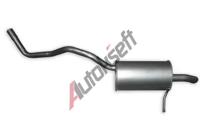 NOVAK Zadní tlumič výfuku NVK 20.722, 20.722 NOVAK Zadní tlumič výfuku NVK 20.722, 20.722