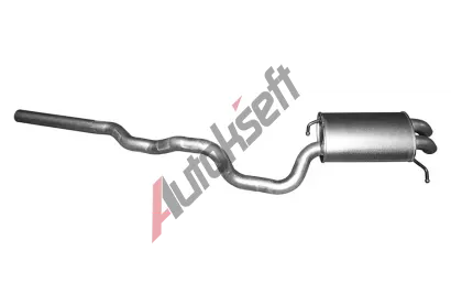 NOVAK Zadní tlumič výfuku NVK 29.817, 29.817 NOVAK Zadní tlumič výfuku NVK 29.817, 29.817