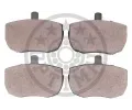OPTIMAL Sada brzdovch destiek OPT BP-06550, BP-06550