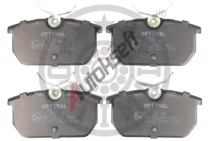 OPTIMAL Sada brzdovch destiek OPT BP-09460, BP-09460