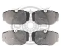 OPTIMAL Sada brzdovch destiek ‐ OPT BP-09600