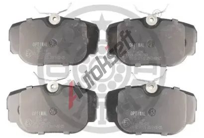 OPTIMAL Sada brzdovch destiek OPT BP-09600, BP-09600