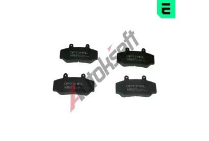OPTIMAL Sada brzdových destiček OPT BP-09610, BP-09610 OPTIMAL Sada brzdových destiček OPT BP-09610, BP-09610