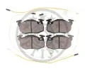 OPTIMAL Sada brzdovch destiek OPT BP-09750, BP-09750