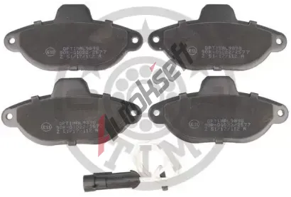 OPTIMAL Sada brzdových destiček OPT BP-09898, BP-09898 OPTIMAL Sada brzdových destiček OPT BP-09898, BP-09898