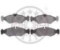OPTIMAL Sada brzdovch destiek OPT BP-10051, BP-10051