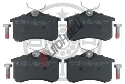 OPTIMAL Sada brzdovch destiek OPT BP-10066, BP-10066