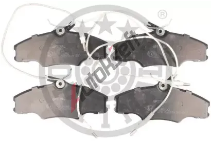 OPTIMAL Sada brzdových destiček OPT BP-10090, BP-10090 OPTIMAL Sada brzdových destiček OPT BP-10090, BP-10090