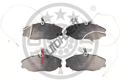 OPTIMAL Sada brzdovch destiek OPT BP-10091, BP-10091