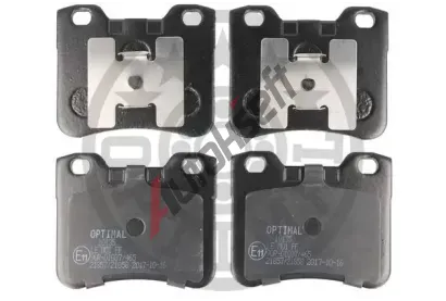 OPTIMAL Sada brzdovch destiek OPT BP-10135, BP-10135