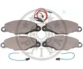 OPTIMAL Sada brzdovch destiek OPT BP-10224, BP-10224