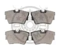 OPTIMAL Sada brzdovch destiek OPT BP-10307, BP-10307