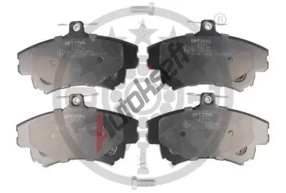 OPTIMAL Sada brzdovch destiek OPT BP-10335, BP-10335
