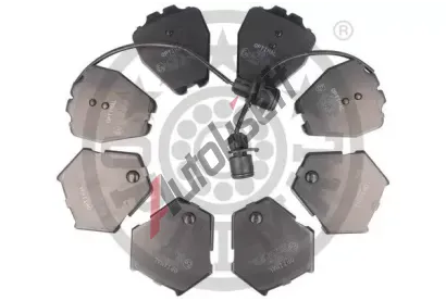 OPTIMAL Sada brzdovch destiek OPT BP-10483, BP-10483