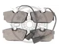 OPTIMAL Sada brzdovch destiek OPT BP-10486, BP-10486