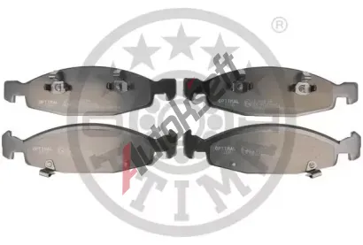 OPTIMAL Sada brzdových destiček OPT BP-12100, BP-12100 OPTIMAL Sada brzdových destiček OPT BP-12100, BP-12100