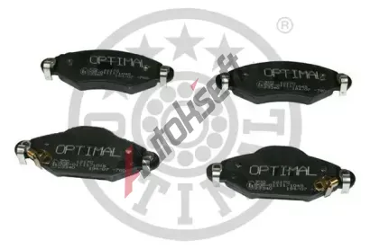 OPTIMAL Sada brzdových destiček OPT BP-12170, BP-12170 OPTIMAL Sada brzdových destiček OPT BP-12170, BP-12170