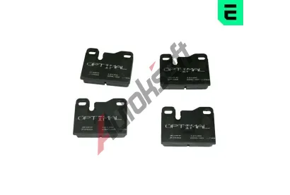 OPTIMAL Sada brzdových destiček OPT BP-12196, BP-12196 OPTIMAL Sada brzdových destiček OPT BP-12196, BP-12196