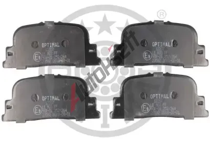 OPTIMAL Sada brzdovch destiek OPT BP-12207, BP-12207