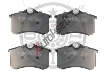 OPTIMAL Sada brzdovch destiek OPT BP-12208, BP-12208