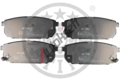 OPTIMAL Sada brzdových destiček OPT BP-12261, BP-12261 OPTIMAL Sada brzdových destiček OPT BP-12261, BP-12261