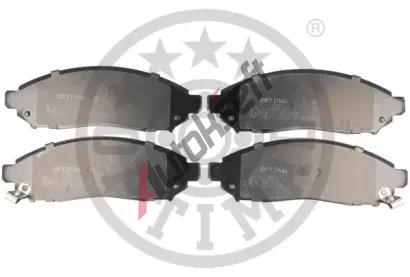 OPTIMAL Sada brzdových destiček OPT BP-12346, BP-12346 OPTIMAL Sada brzdových destiček OPT BP-12346, BP-12346
