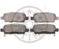 OPTIMAL Sada brzdových destiček OPT BP-12348, BP-12348