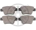 OPTIMAL Sada brzdových destiček OPT BP-12391, BP-12391