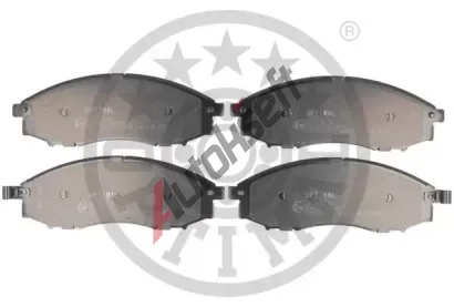 OPTIMAL Sada brzdových destiček OPT BP-12402, BP-12402 OPTIMAL Sada brzdových destiček OPT BP-12402, BP-12402