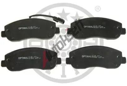 OPTIMAL Sada brzdových destiček OPT BP-12419, BP-12419  OPTIMAL Sada brzdových destiček OPT BP-12419, BP-12419