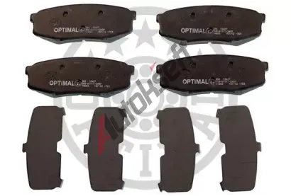 OPTIMAL Sada brzdových destiček OPT BP-12427, BP-12427 OPTIMAL Sada brzdových destiček OPT BP-12427, BP-12427