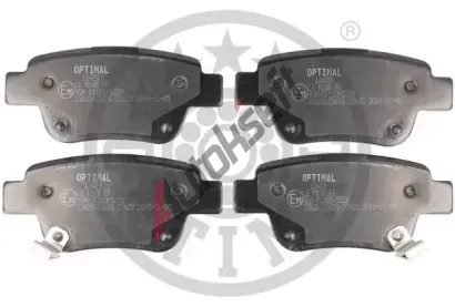OPTIMAL Sada brzdových destiček OPT BP-12429, BP-12429  OPTIMAL Sada brzdových destiček OPT BP-12429, BP-12429