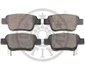 OPTIMAL Sada brzdových destiček OPT BP-12429, BP-12429