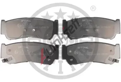 OPTIMAL Sada brzdových destiček OPT BP-12451, BP-12451 OPTIMAL Sada brzdových destiček OPT BP-12451, BP-12451