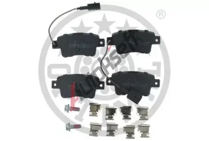 OPTIMAL Sada brzdových destiček OPT BP-12542, BP-12542 OPTIMAL Sada brzdových destiček OPT BP-12542, BP-12542