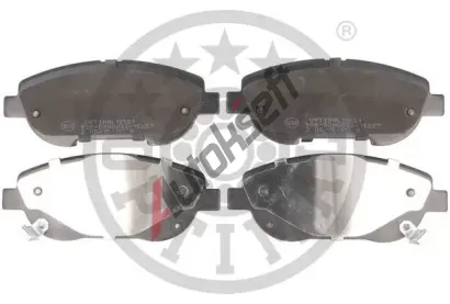 OPTIMAL Sada brzdových destiček OPT BP-12551, BP-12551 OPTIMAL Sada brzdových destiček OPT BP-12551, BP-12551