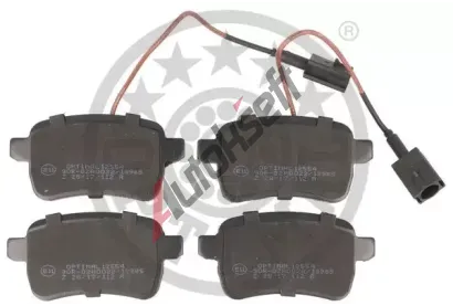 OPTIMAL Sada brzdovch destiek OPT BP-12554, BP-12554