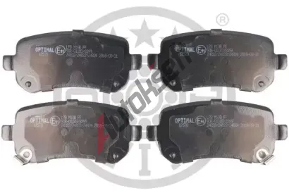 OPTIMAL Sada brzdovch destiek OPT BP-12570, BP-12570