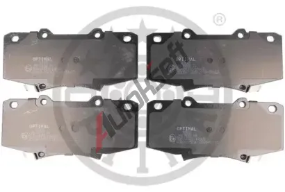 OPTIMAL Sada brzdových destiček OPT BP-12602, BP-12602 OPTIMAL Sada brzdových destiček OPT BP-12602, BP-12602