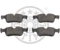 OPTIMAL Sada brzdových destiček OPT BP-12645, BP-12645